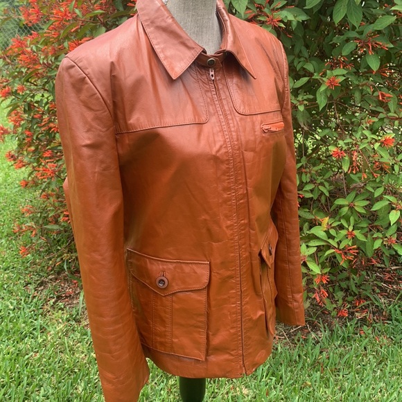 Vintage Garrett Men’s Leather Jacket - Picture 9 of 16
